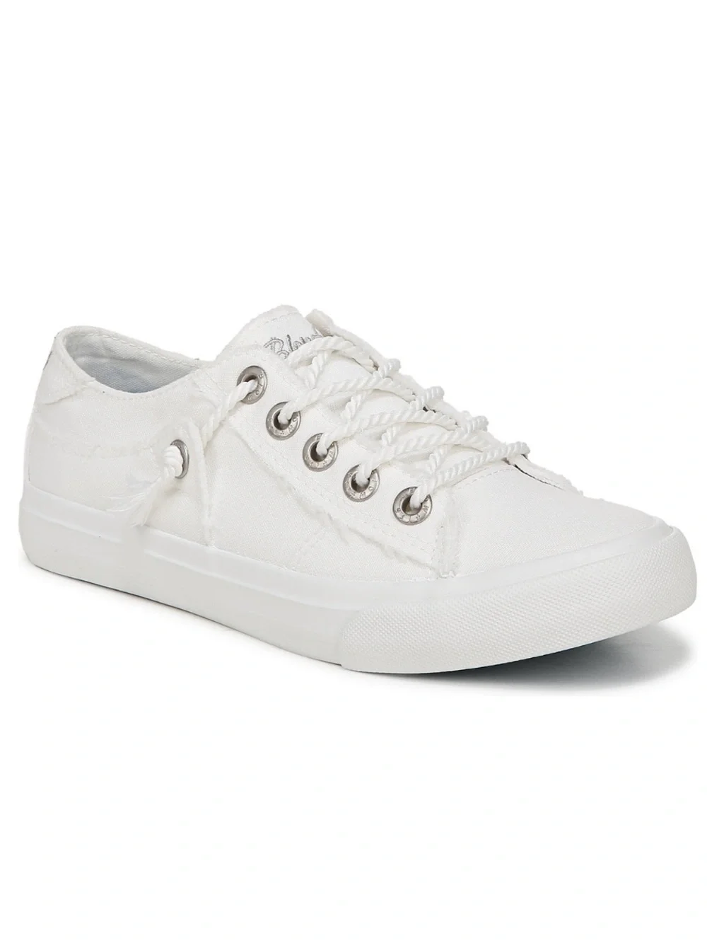 Blowfish Malibu Women’s White Canvas Slip-On Sneakers